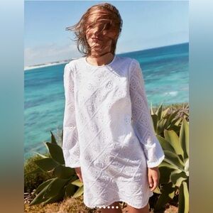 NWOT Boden Broderie Mini Shift Dress